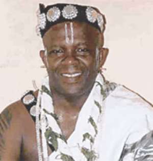 Dr Jo Blankson inducted as Ga Mantse